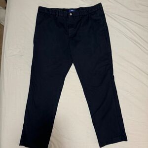 Spoke London Men’s Sharps Chinos - Size 40x32, Navy Blue, Build B